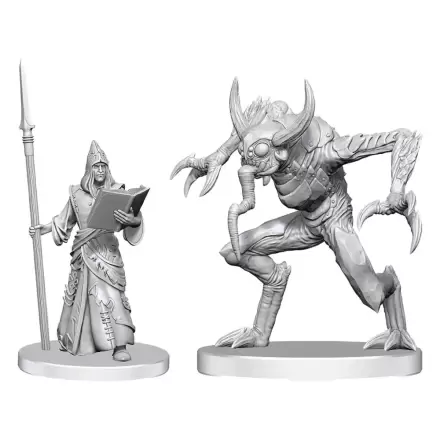 Pathfinder Deep Cuts Nenamaľované Minifigúrky Vloriak (Ničiteľ Démon) & Demonológ produktová fotografia