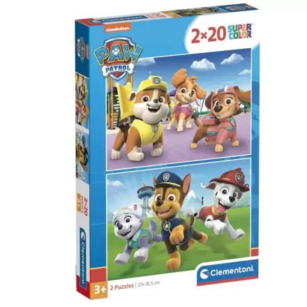 Paw Patrol puzzle 2 x 20 dielikov termékfotója