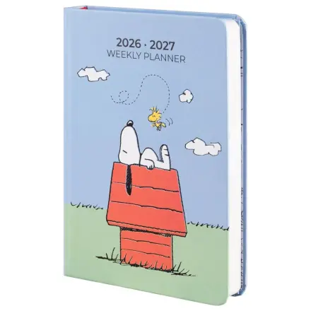 Peanuts Akademický plánovač 2026/27 A6 *Anglická verzia* produktová fotografia