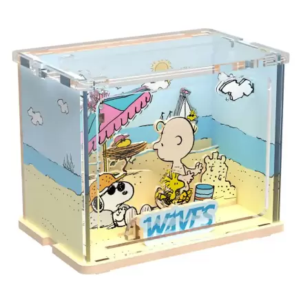 Peanuts Puremind Urob si sám Stavebnica Mini Scéna Chilling at the Beach produktová fotografia