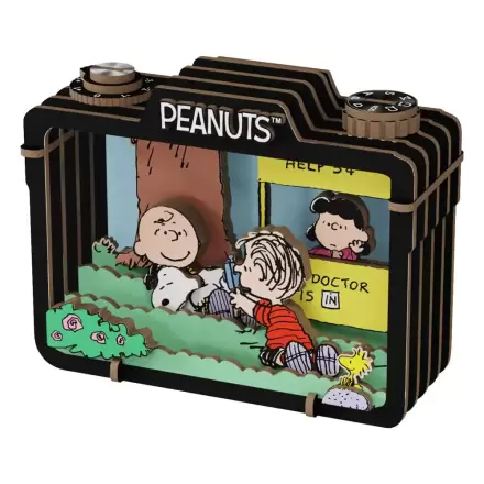Peanuts Puremind Stavebnica Wooden Theater Summer Snapshot produktová fotografia