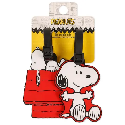 Peanuts Snoopy sada 2 visačiek na batožinu produktová fotografia
