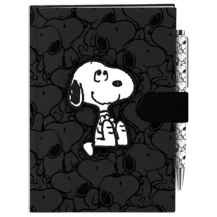 Peanuts Snoopy A5 PU zošit semišový s perom produktová fotografia