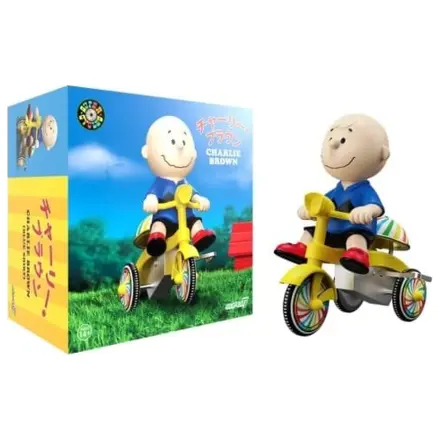 Peanuts Super Cycles vozidlo Charlie Brown (modré so žltou trojkolkou) produktová fotografia