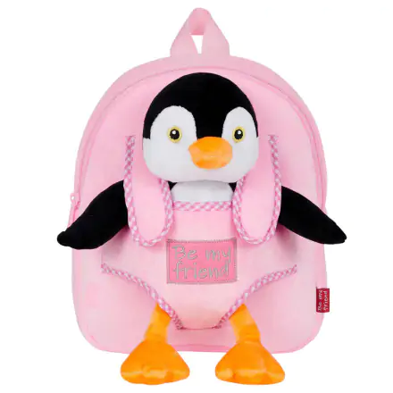 Peggie Penguin obojstranný batoh s plyšovou hračkou 27 cm produktová fotografia