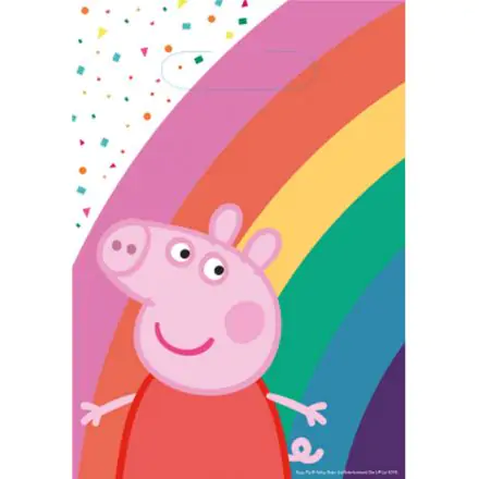 Peppa Pig darčekové tašky 8 ks produktová fotografia