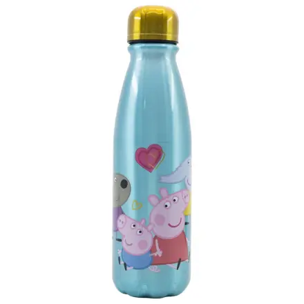 Peppa Pig Core hliníková fľaša na vodu so skrutkovacím uzáverom 600 ml produktová fotografia