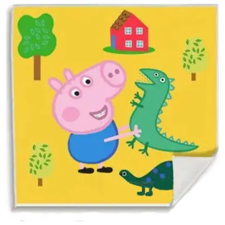 Peppa Pig Dino Magic Uterák na ruky, uterák na tvár, uterák 30x30cm produktová fotografia