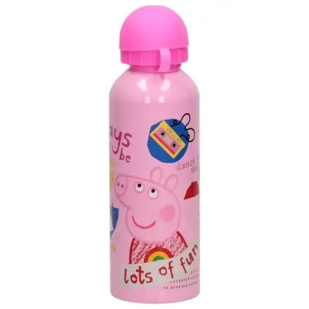 Peppa Pig Fun hliníková fľaša na pitie s uzáverom 500 ml produktová fotografia