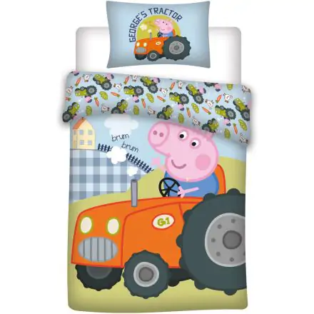 Peppa Pig Detská obliečka na paplón 100x135 cm, 40x60 cm produktová fotografia