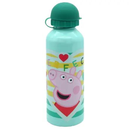 Peppa Pig Perfect hliníková fľaša na vodu s pitným uzáverom 500 ml produktová fotografia