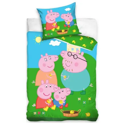 Peppa Pig Piggy Family obliečka na perinu produktová fotografia