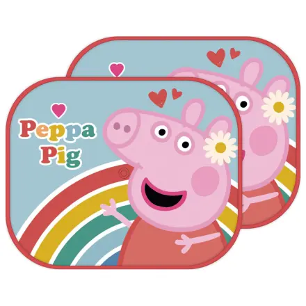 Peppa Pig Rainbow slnečná clona na okná, 2 ks produktová fotografia
