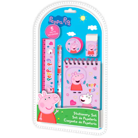 Peppa Pig súprava písacích potrieb 5 ks produktová fotografia