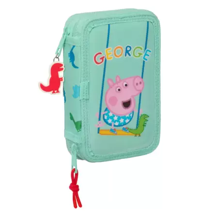 Peppa Pig George dvojité puzdro na ceruzky 28 ks produktová fotografia
