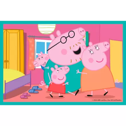 Peppa Pig kocka puzzle 6ks termékfotója