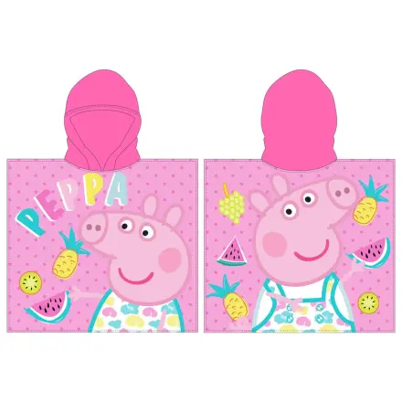 Peppa Pig mikroﬁbrový pončo uterák produktová fotografia