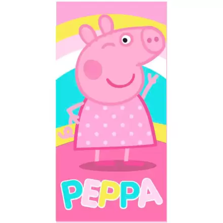 Peppa Pig mikrovláknová plážová osuška produktová fotografia
