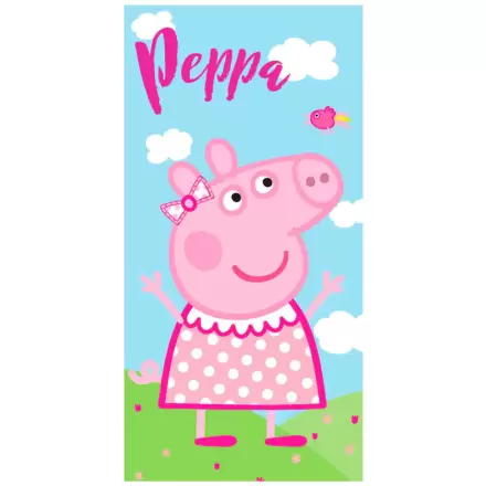 Peppa Pig mikrovláknová plážová osuška produktová fotografia