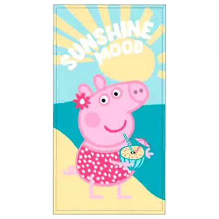 Peppa Pig mikrovláknová plážová osuška produktová fotografia