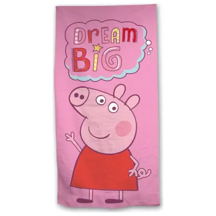 Peppa Pig mikrovláknová plážová osuška produktová fotografia