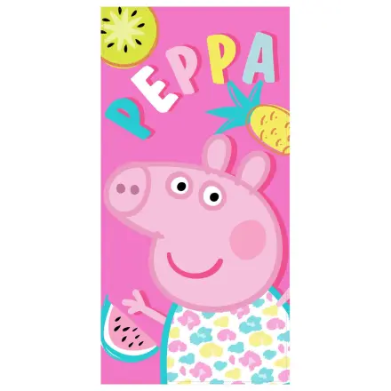 Peppa Pig mikrovláknová plážová osuška produktová fotografia