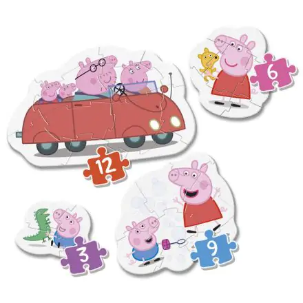 Peppa Pig My First Puzzle 3-6-9-12ks termékfotója