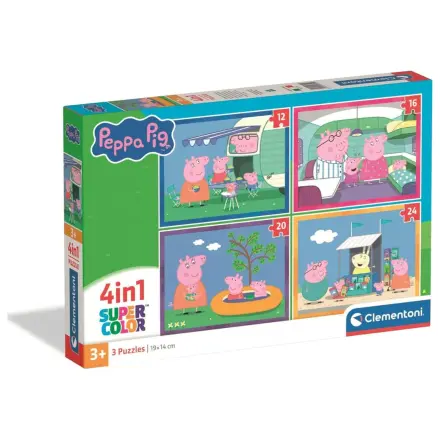 Peppa Pig puzzle 12-16-20-24 kusov produktová fotografia