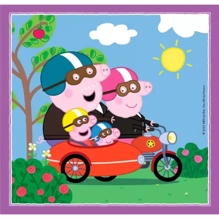 Peppa Pig puzzle 3x48 ks termékfotója