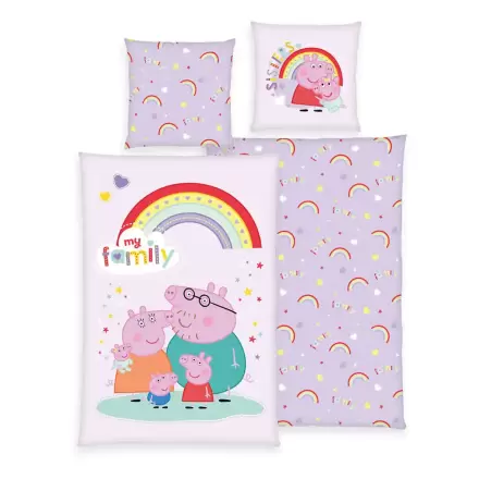 Peppa Pig posteľná bielizeň Ver. 2 135 x 200 cm produktová fotografia