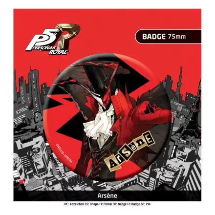 Persona 5 Royal odznak Arséne produktová fotografia