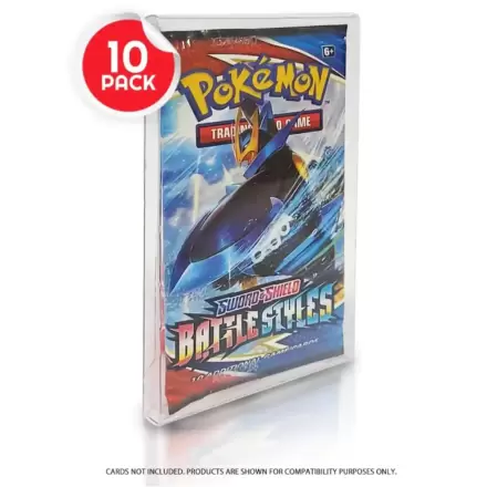 PET Protectors 10-balenie pre Booster, Magic, Yu-Gi-Oh Cards produktová fotografia