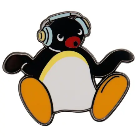 Pingu odznakový pin Slúchadlá limitovaná edícia produktová fotografia