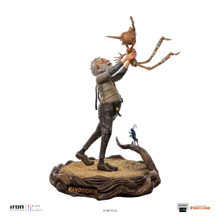 Pinocchio Art Scale Statue 1/10 Gepeto & Pinocchio 23 cm termékfotója