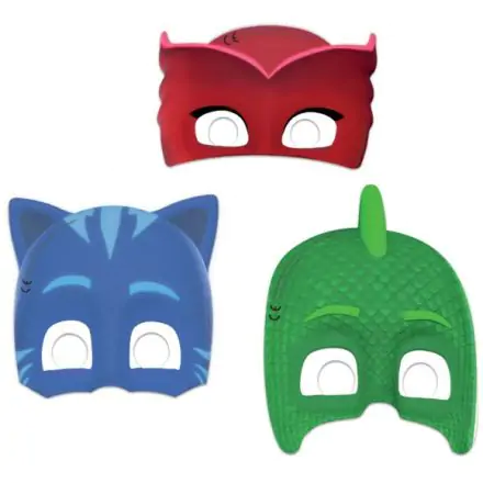 PJ Masks masky, 6-dielna sada masiek produktová fotografia
