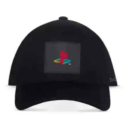 PlayStation bejzbalová čiapka Logo Black produktová fotografia