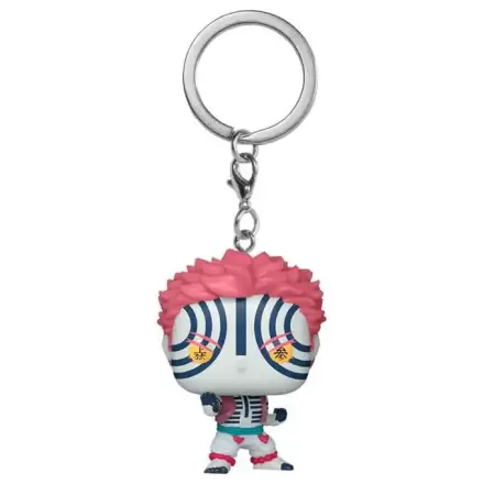Vreckový Funko POP Prívesok na kľúče Demon Slayer Kimetsu no Yaiba Akaza produktová fotografia