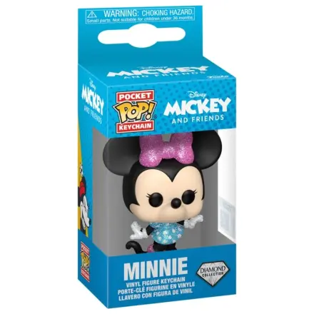 Pocket Funko POP kľúčenka Disney Mickey and Friends Minnie produktová fotografia
