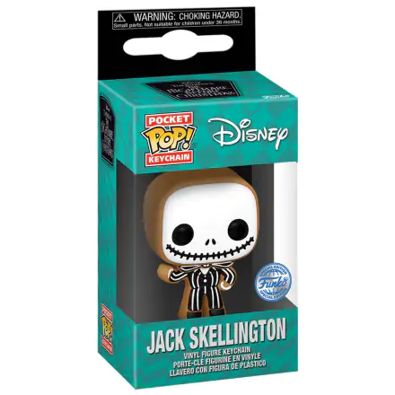 Pocket POP kľúčenka Disney Nightmare Before Christmas Jack Skellington Gingerbread Exclusive termékfotója