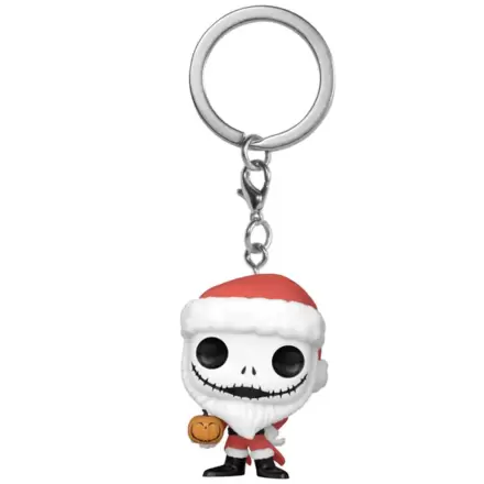 Funko POP Kľúčenka Disney Nightmare Before Christmas Santa Jack Exkluzívne termékfotója