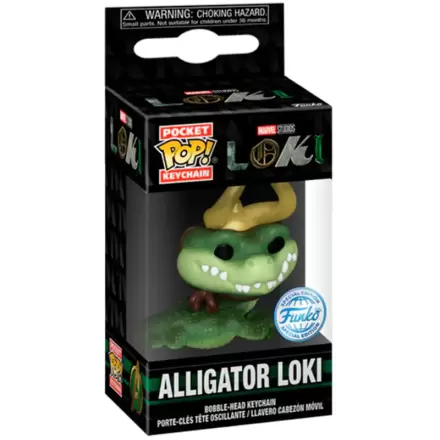 Pop vrecková kľúčenka Marvel Loki Alligator Loki termékfotója