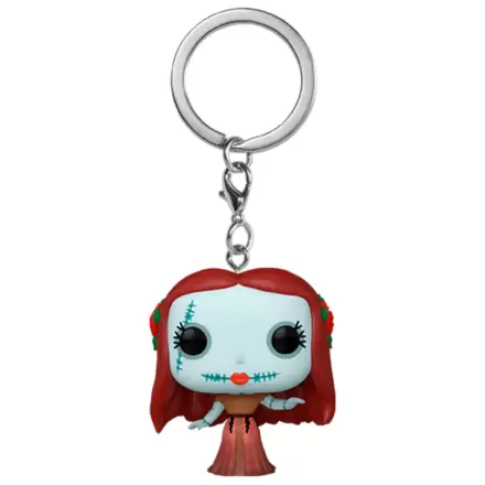 Funkčná prívesková figúrka na kľúče POP! Keychain Nightmare Before Christmas 30th Anniversary Sally 4 cm termékfotója