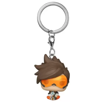 Pocket Funko POP Prívesok na kľúče Overwatch 2 Tracer termékfotója