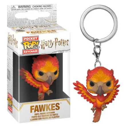 Harry Potter Pocket POP! Vinylová kľúčenka Fawkes 4 cm produktová fotografia