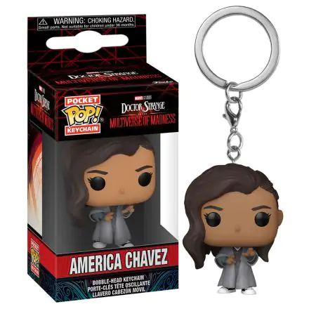 Marvel Doctor Strange America Chavez vreckové POP kľúčenky 4 cm termékfotója