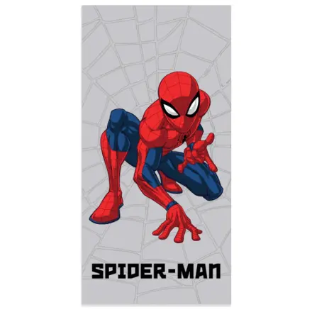 Spider-Man šedá Web osuška produktová fotografia