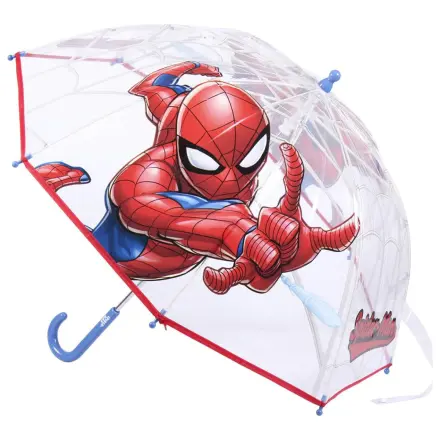 Spider-Man Rain Crawler detský priehľadný dáždnik Ø71 cm produktová fotografia