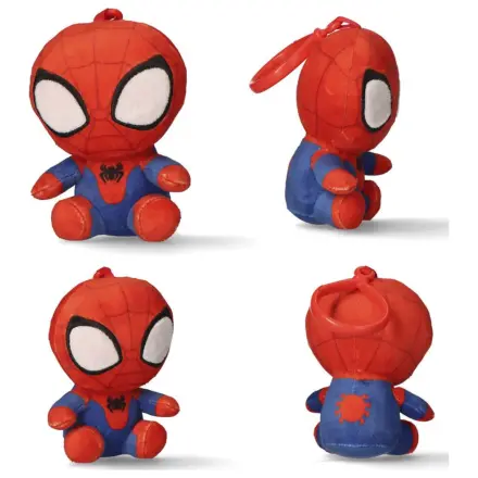 Spider-Man Red 3D plyšová figúrka s vešiakom, prívesok na tašku 13 cm produktová fotografia