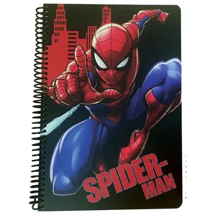 Spider-Man Sense B/5 linkovaný špirálový zápisník 70 strán produktová fotografia