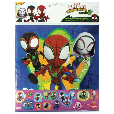 Spider-Man Spidey Dino-Webs album na nálepky s 50 nálepkami produktová fotografia